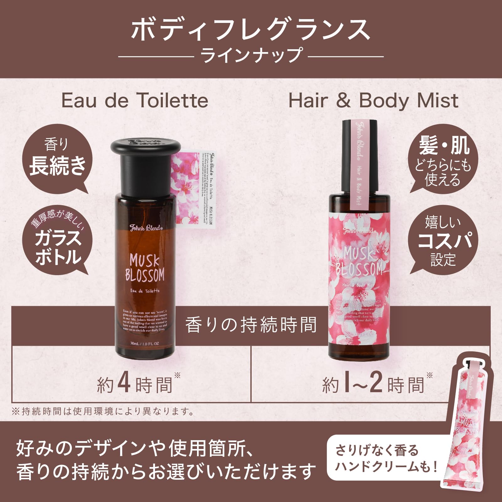 Amazon.co.jp: John's Blend/ジョンズブレンド: ムスクブロッサム